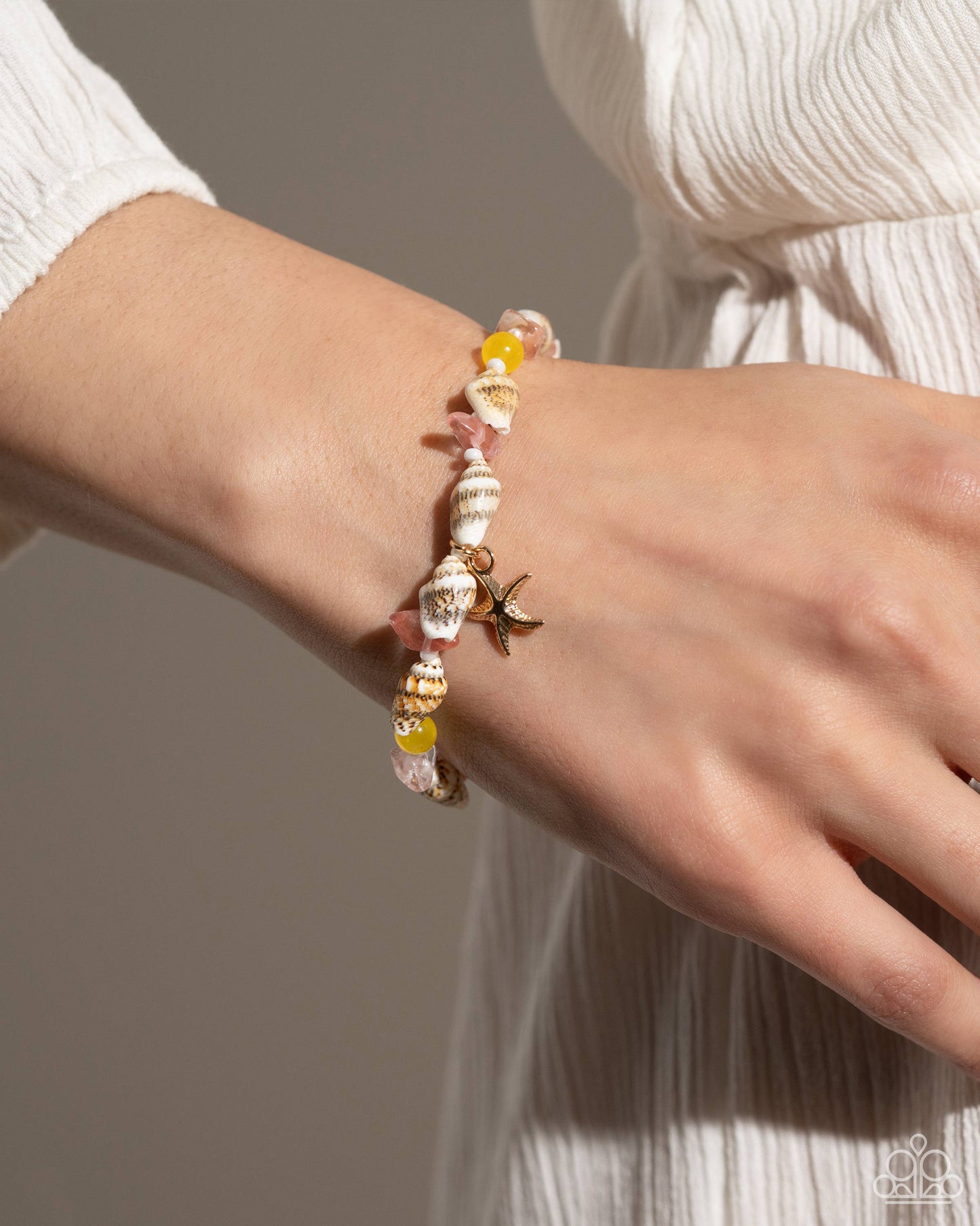 SAND-sational Season - Pink Necklace