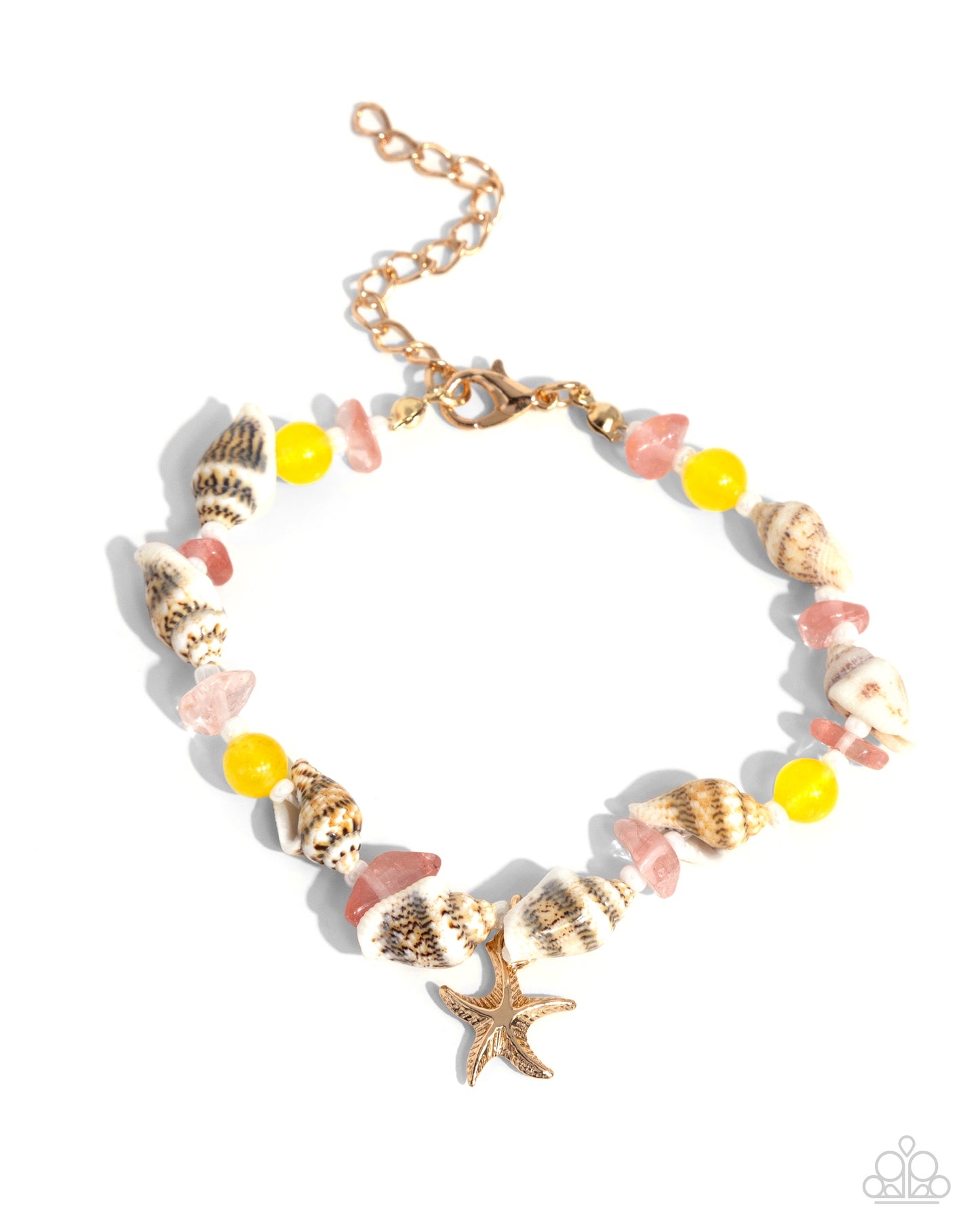 SAND-sational Season - Pink Necklace
