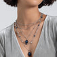 SASS with Flying Colors - Blue Necklace