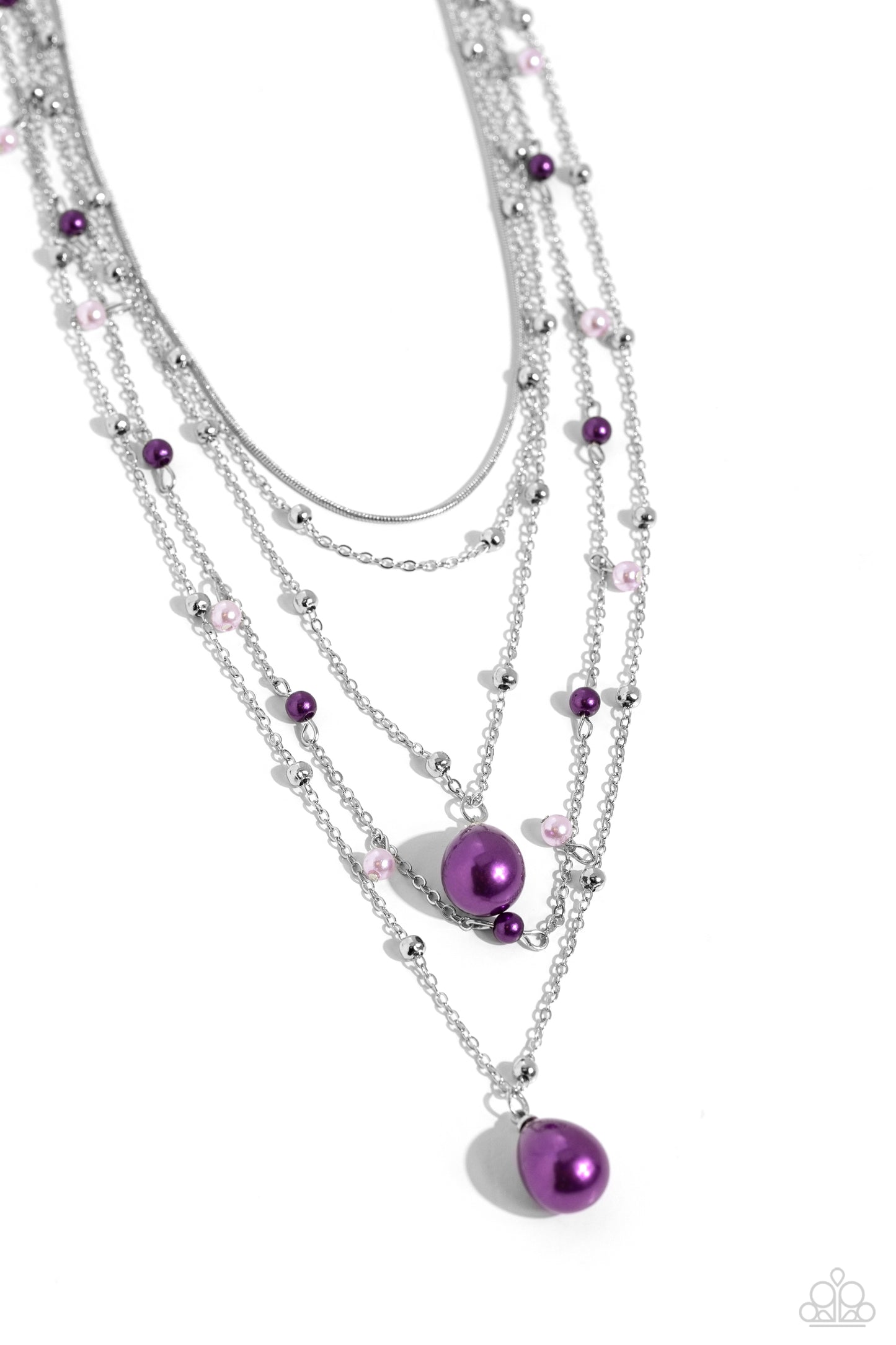 SASS with Flying Colors - Purple Necklace