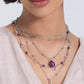 SASS with Flying Colors - Purple Necklace