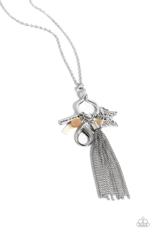 SHELL-ebrity Showcase - White Necklace