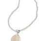 SHELL Me A Story - Silver Necklace
