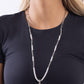 SHELL Me A Story - Silver Necklace