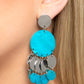 SHELL of the Ball - Blue Earring