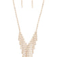 SHIMMER of Stars - Gold Necklace