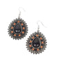 Sagebrush Sabbatical - Black Earring