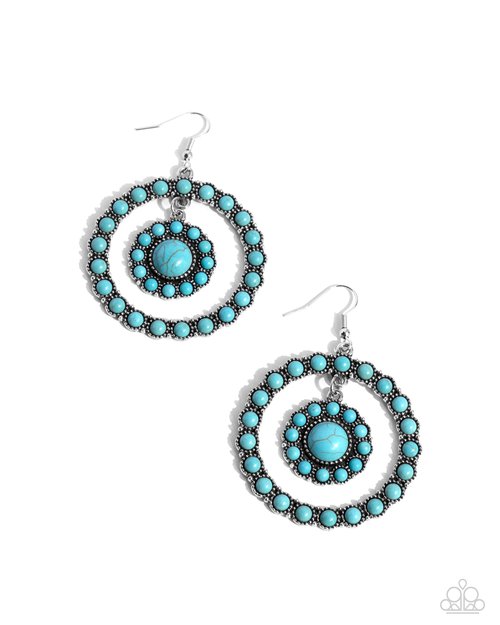 Saguaro Sanctuary - Blue Earring