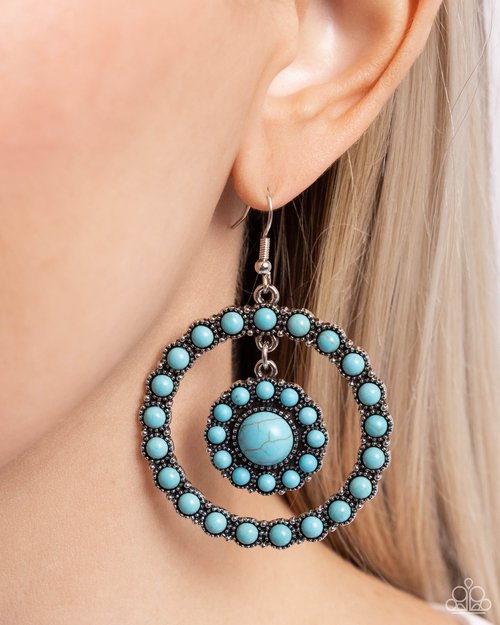 Saguaro Sanctuary - Blue Earring