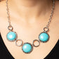Saharan Scope - Blue Necklace