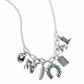 Saloon Girl - Blue Necklace