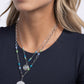 Sand Dollar Season - Blue Necklace