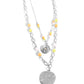 Sand Dollar Season - Pink Necklace