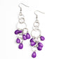 Sandcastle Sunset - Purple Earring
