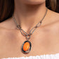 Sandstone Stroll - Orange Necklace