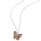 Santa Fe Satisfaction - Orange Necklace