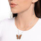 Santa Fe Satisfaction - Orange Necklace
