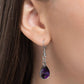 Sassy Salutation - Purple Necklace