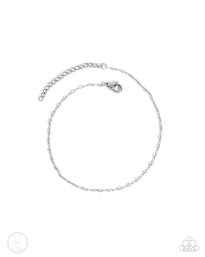 Savory Splendor - Silver Anklet