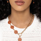 Savory Stone - Brown Necklace