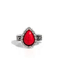 Scalloped Showcase - Red Ring