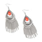 Scattered Storms - Red Earring