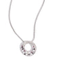 Scintillating Spiral - Purple Necklace