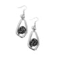 Scouting Spirals - Black Earring