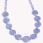 Scratched Showtime - Blue Necklace