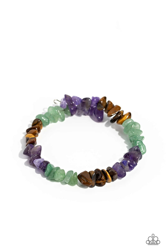 Sculpted Showcase - Purple Bracelet