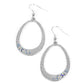 Seafoam Shimmer - Blue Earring