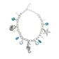Seahorse Serenade - Blue Bracelet