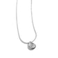 Seashell Simplicity - Silver Necklace