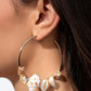 Seashell Sonnet -Gold Earring