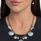 Seashell Sophistication - Brass Necklace