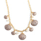 Seashell Sophistication - Brown Necklace