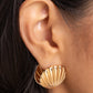 Seashell Surprise - Gold Earring