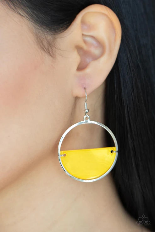 Seashore Vibes - Yellow Earring
