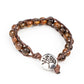 Seasonal Bounty - Brown Bracelet