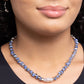 Seasonal Socialite - Blue Necklace