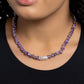Seasonal Socialite - Purple Necklace