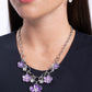 Secretive Sprig - Purple Necklace