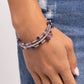 Seed Bead Scene - Purple Bracelet