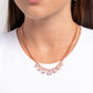 Seeking Out Squares - Copper Necklace