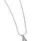 Seize the Initial - A - Silver Necklace