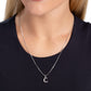 Seize the Initial - C - Silver Necklace