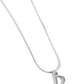 Seize the Initial - D - Silver Necklace