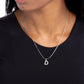 Seize the Initial - D - Silver Necklace