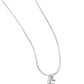 Seize the Initial - E - Silver Necklace