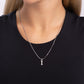 Seize the Initial - I - Silver Necklace